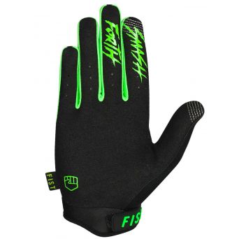 Fist Stocker Neon Green Gloves