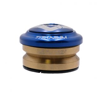 Jeu De Direction Pride Ti45 Titanium (IS) 1-1/8" - Bleu