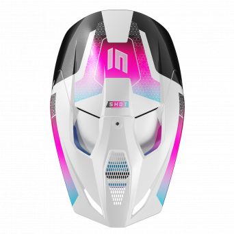 Shot Race Phaser Helmet - Black Blue Pink Pearly