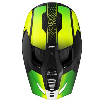 Shot Furious Kid Helmet - Apex - Neon Yellow