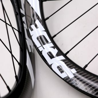 Paire De Roues Pride Gravity Exp Aero Ud Gloss Disc - Moyeux Blue