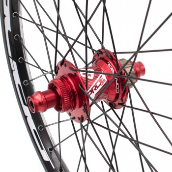 PRIDE CONTROL PRO DISC 36H WHEELSET RED