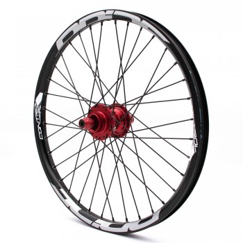 PAIRE DE ROUES PRIDE CONTROL PRO DISC 36H - RED