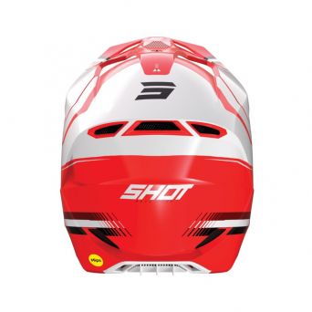 Shot Race Tracer Helmet Red Glossy