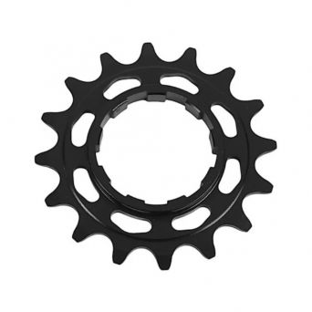 Pignon SD Ace Aluminium - Type Shimano - Noir