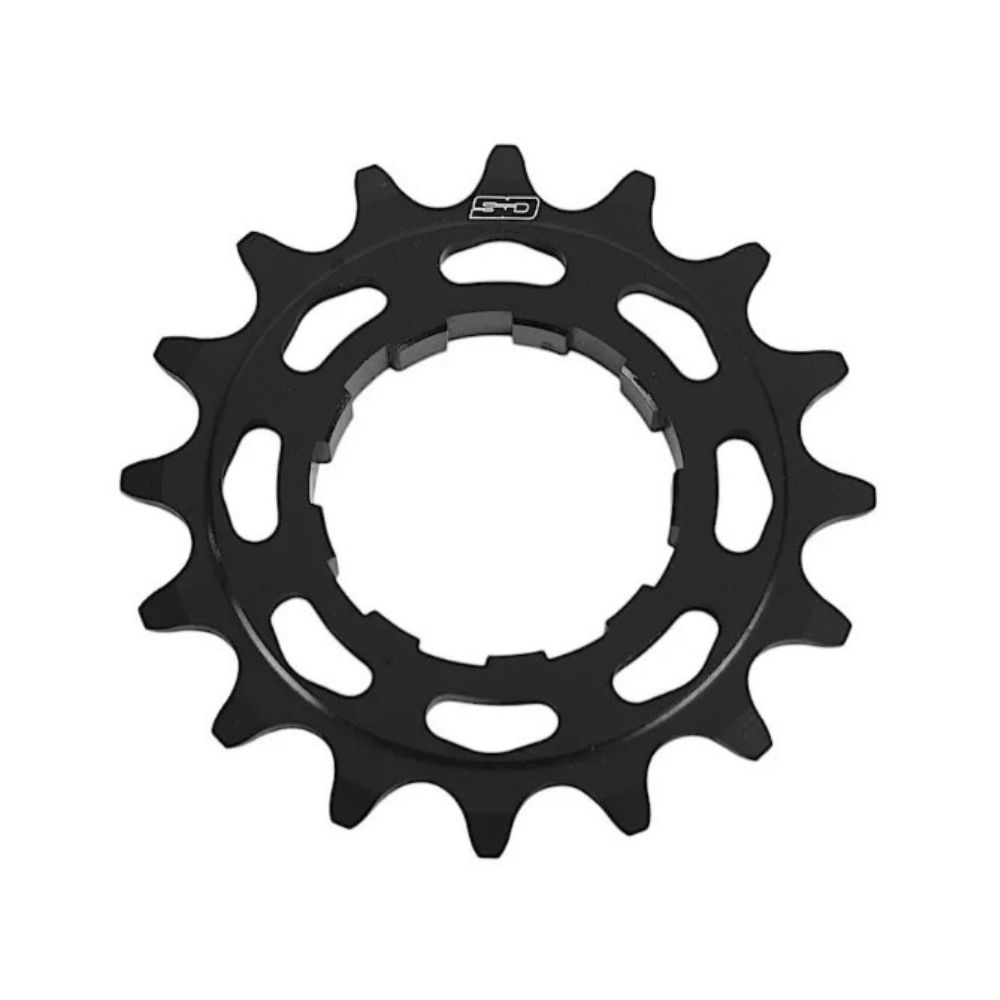 Pignon SD Ace Aluminium - Type Shimano - Noir