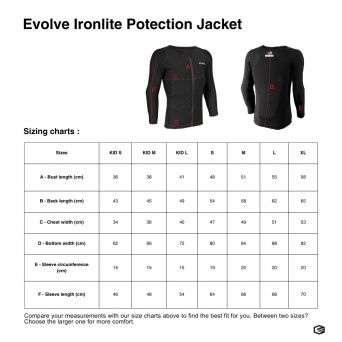 Evolve ironlite Body Protector