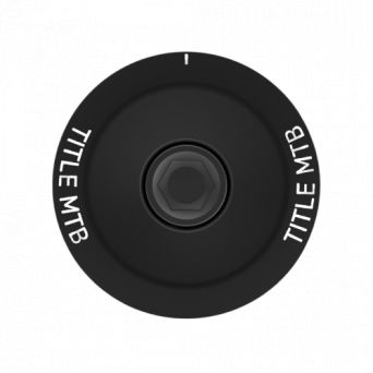 Top Cap Title - Black