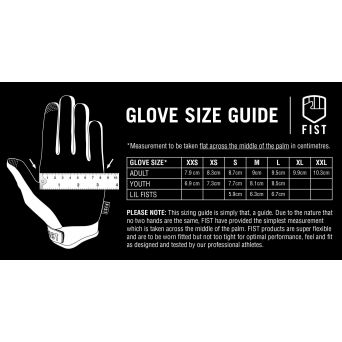 Fist Adult Gloves - Inspyre White