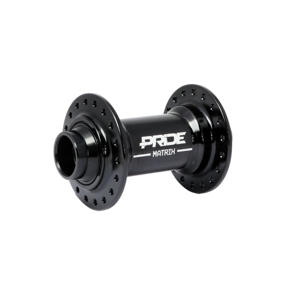 Pride Matrix Front Hub Black- 20mm