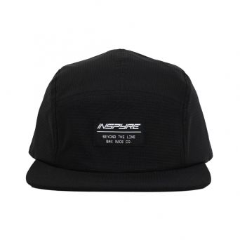 Casquette Inspyre 5 Panel - Beyond The Line Patch - Black