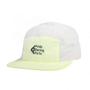 Pride 5 Panel Cap - MDL Logo - Neon/Beige