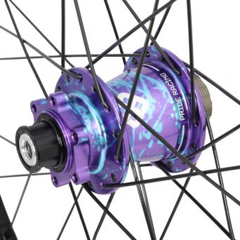 Roues 20" (451) Pride Wave Gloss Black / Pride Matrix 10/10mm - Splash Blu/Pur