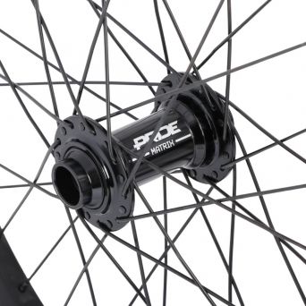 Roues 20" (406) Pride Wave Matt White - Matrix 20/15mm - Black