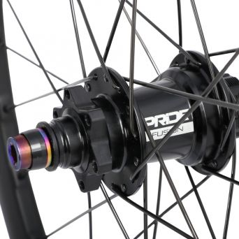 Roues 20" (451) Pride Wave Matt Black - Fusion 10/10mm Black