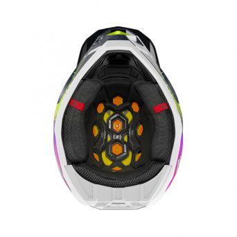 Casque Shot Lite - Racing Blue Neon Yellow Pearly