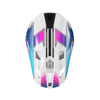Casque Shot Lite - Racing White Pink Pearly