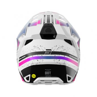Shot Lite Helmet - Racing White Pink Pearly