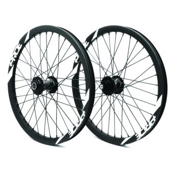 Pride Wave Ud Matt White / Pride Control 36H Wheelset - Black