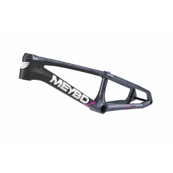 Meybo HSX Carbon 2026 Frame/Fork Kit - Black/Pink/Grey