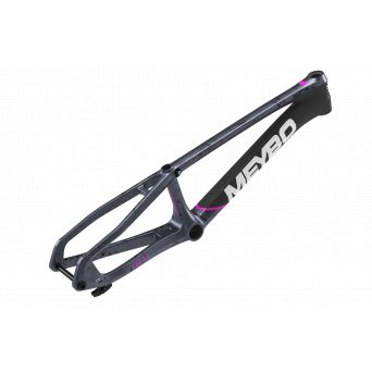 Kit Cadre/Fourche Meybo HSX Carbon 2026 - Black/Pink/Grey