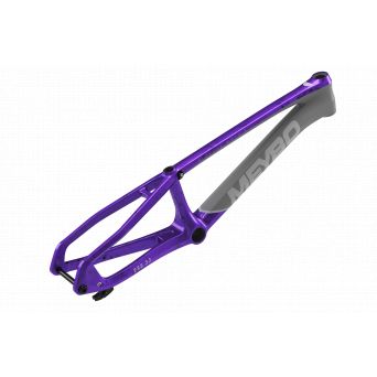 Meybo HSX Carbon 2026 Frame/Fork Kit - Grey/Grey/Purple