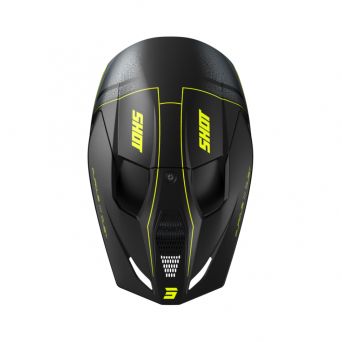 Casque Shot Furious - Dust Neon Yellow Matt
