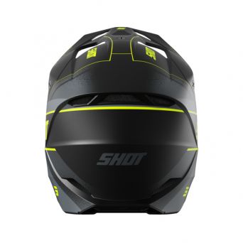 Casque Shot Furious - Dust Neon Yellow Matt