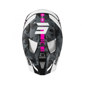 Casque Shot Furious Kid - Flash Pink Glossy