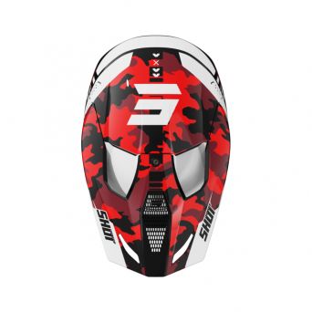 Shot Furious Kid Helmet - Flash Red Glossy