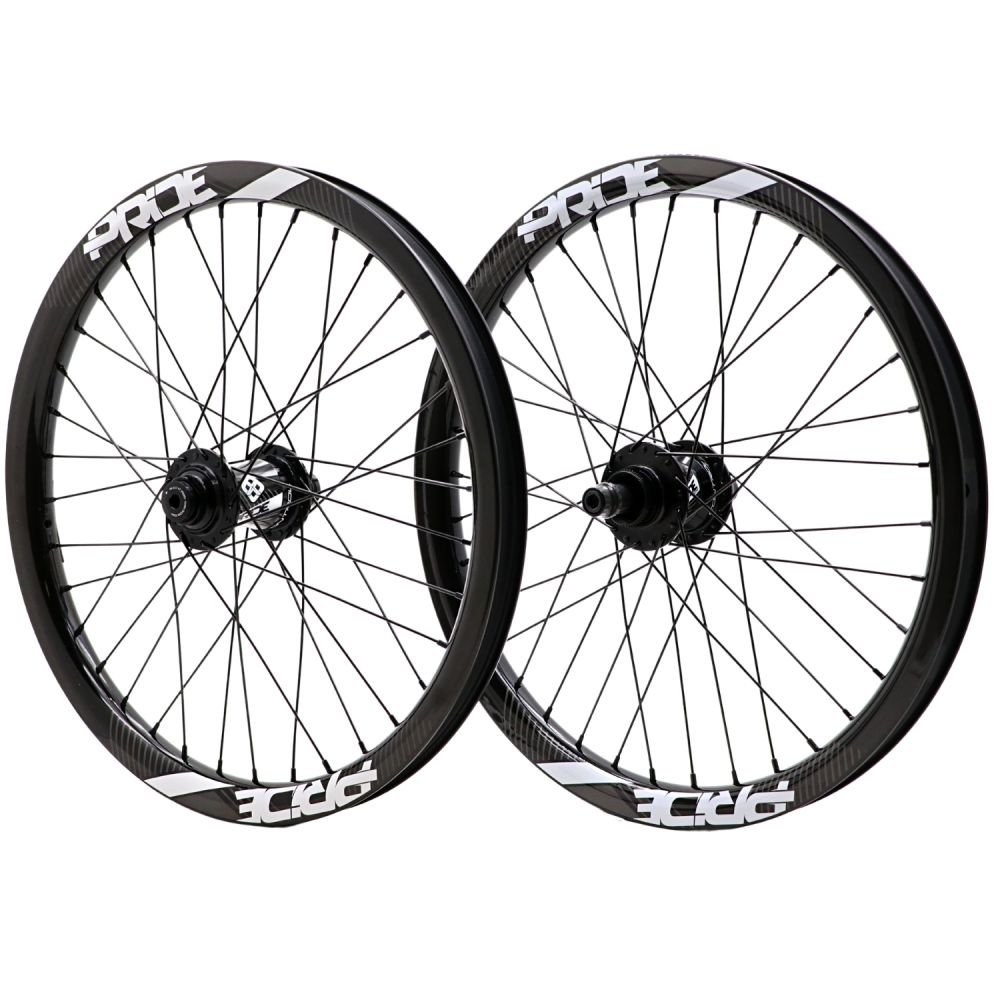 Pride Gravity Pro Aero Ud Gloss Disc Wheelset - Black Hubs