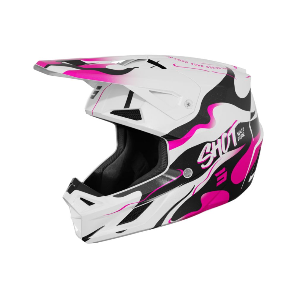 Casque Shot Speed - Beast Pink Pearly