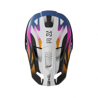 Shot Speed Helmet - Wave Black White Pearly