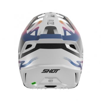 Shot Speed Helmet - Wave Black White Pearly