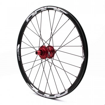 PRIDE CONTROL EXP DISC 28H WHEELSET RED