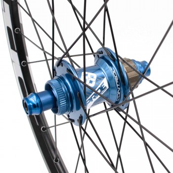 PRIDE CONTROL EXP DISC 28H WHEELSET BLUE