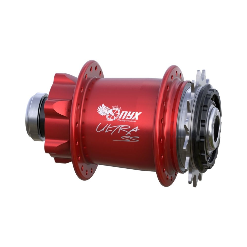 Onyx Ultra SS Disc 15mm Rear Hub Red
