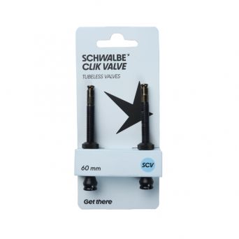 Valves Tubeless Schwalbe Click Valve - 60mm - SCV