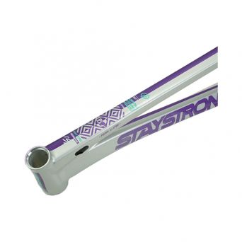 Stay Strong For Life V5.1 2026 Frame - Purple/Silver