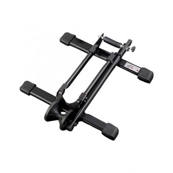 Forward folding bike rack
