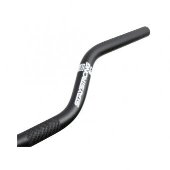 Guidon Staystrong Chevron Exp Alu Black - Ø22.2mm