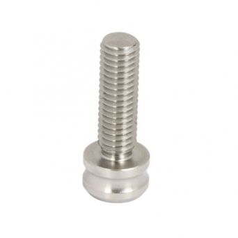 Kit Vis Potence M8 Titane Pride Racing - Silver (Pack de 6)