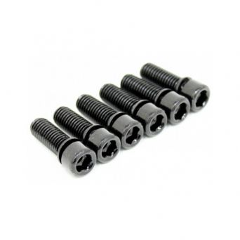 Kit Vis Potence M8 Pride Racing - Black (Pack de 6)