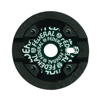 Federal Logo Solid Sprocket W/ Impact Guard Black
