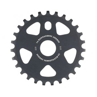 Sunday Sabretooth V2 Sprocket Black