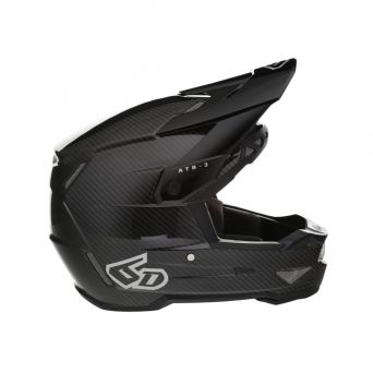 Casque 6D - ATB-3 - Solid Gloss Black