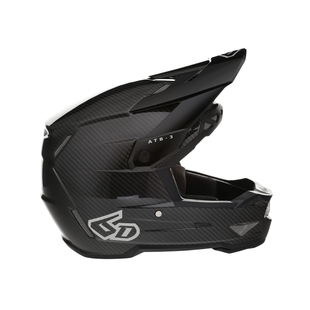 Casque 6D - ATB-3 - Solid Gloss Black