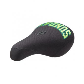 Sunday Blockhead Saddle - Pivotal - Black/Green/Green
