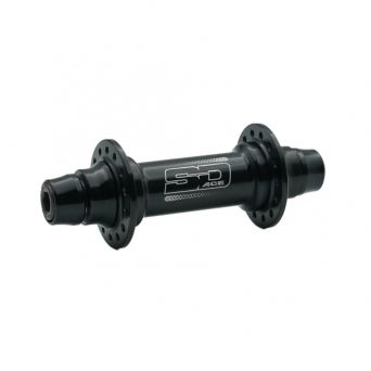 SD Ace V2 Front Hub - 10mm - 36H - Black