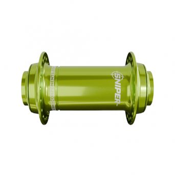 SD-X Sniper Evo Pro Front Hub - 20mm - Lime